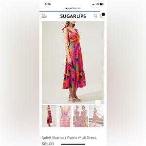 NWT midi dress. Size XS.